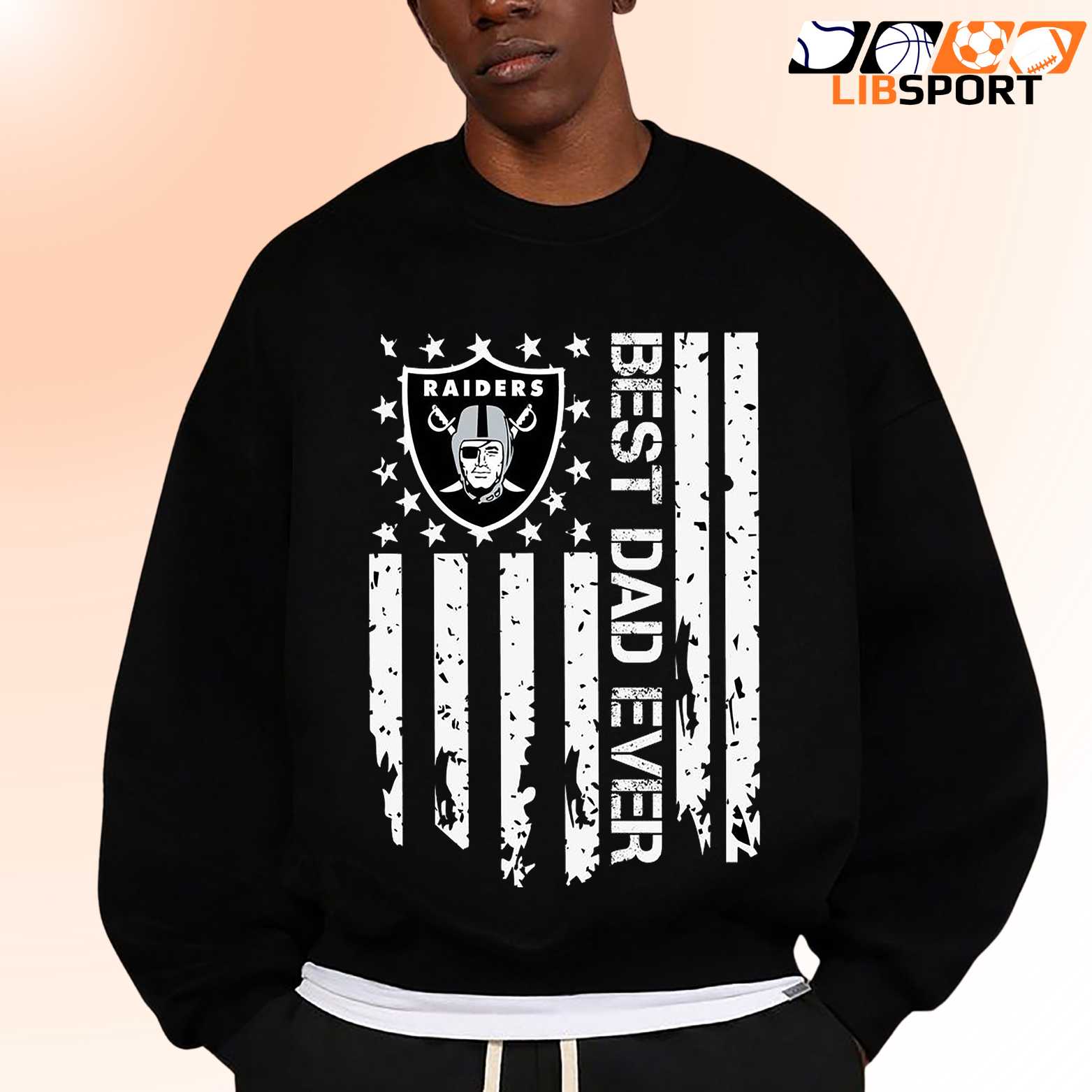 Las Vegas Raiders Best Dad Ever T Shirt, Unisex Shirt